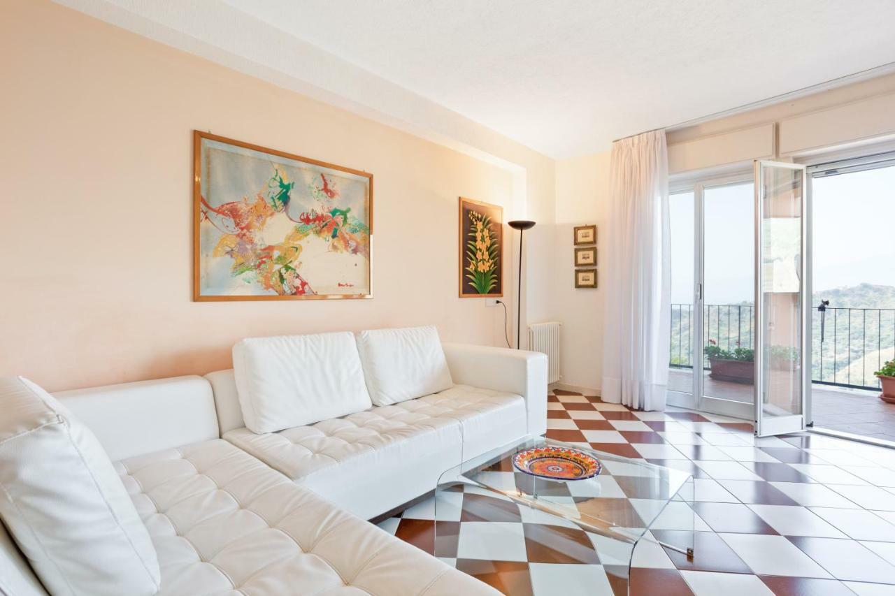 Taormina Apartment With Panoramic View Екстер'єр фото